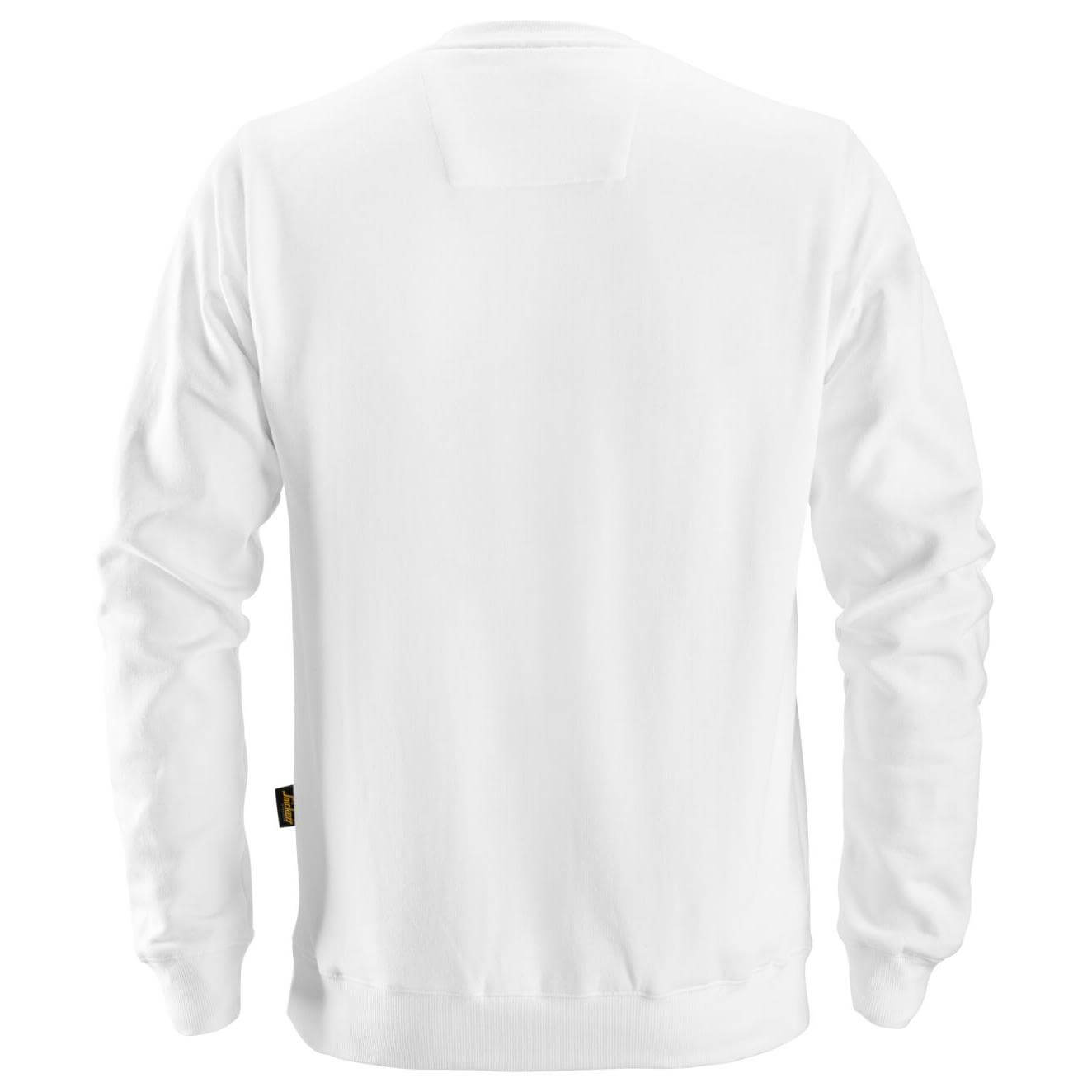 Snickers 2810 Sweatshirt White back #colour_white