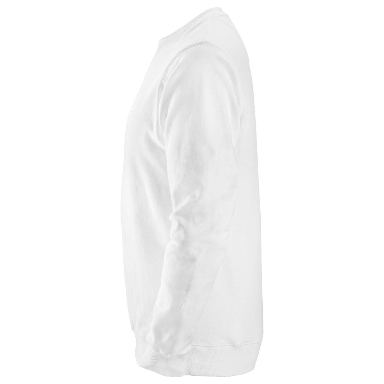 Snickers 2810 Sweatshirt White left #colour_white