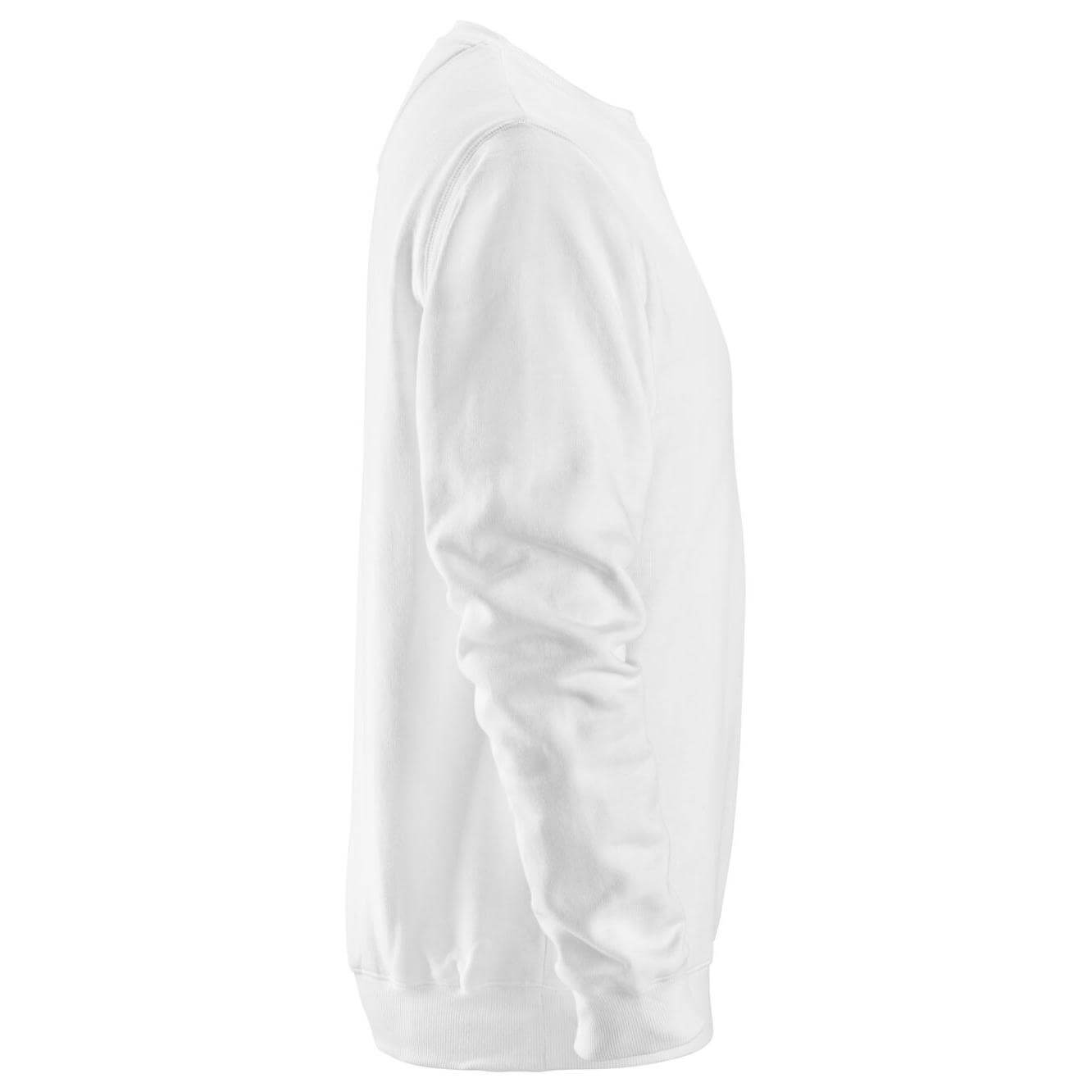 Snickers 2810 Sweatshirt White right #colour_white