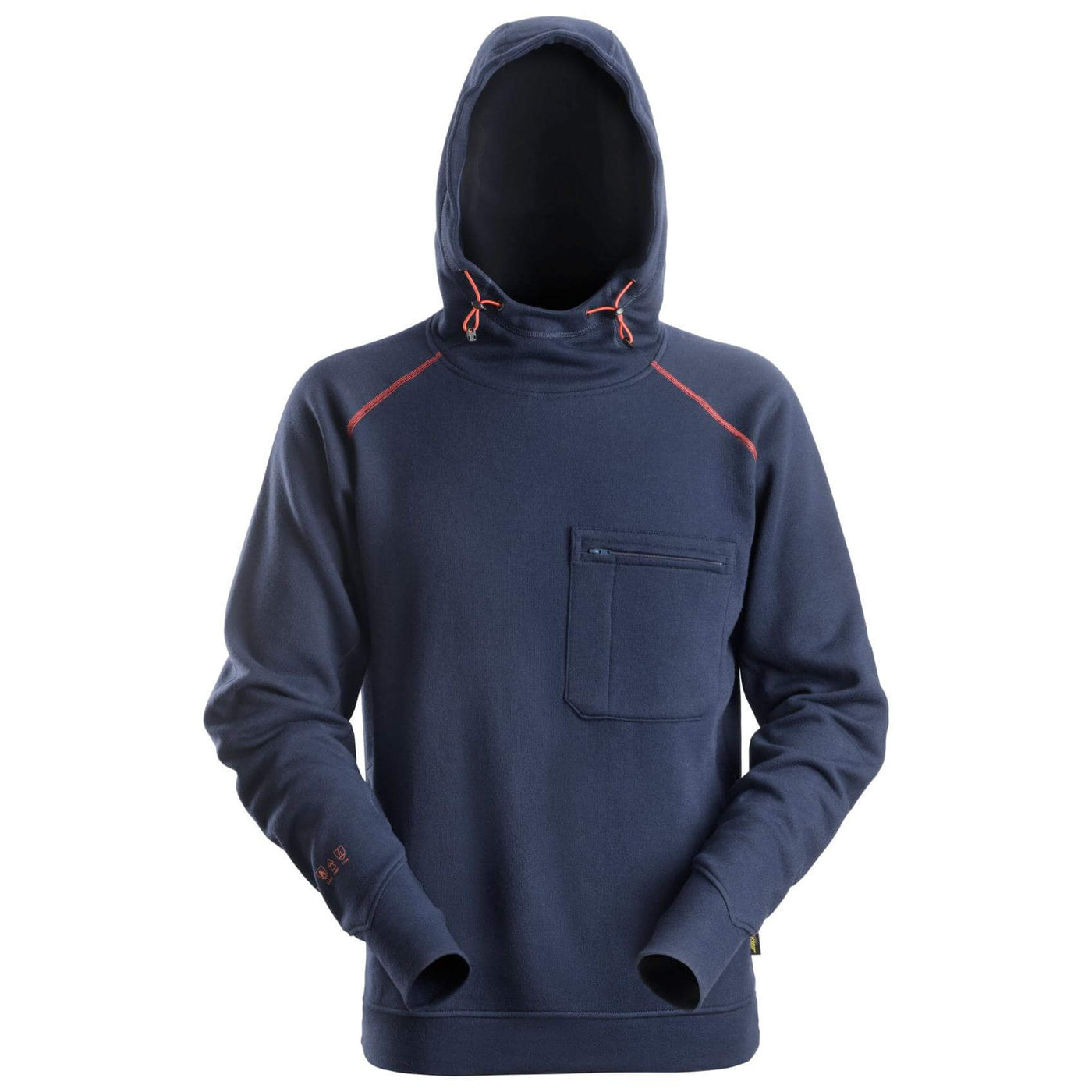 Snickers 2862 ProtecWork Arc Protection Hoodie Navy Main #colour_navy