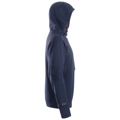 Snickers 2862 ProtecWork Arc Protection Hoodie Navy right #colour_navy