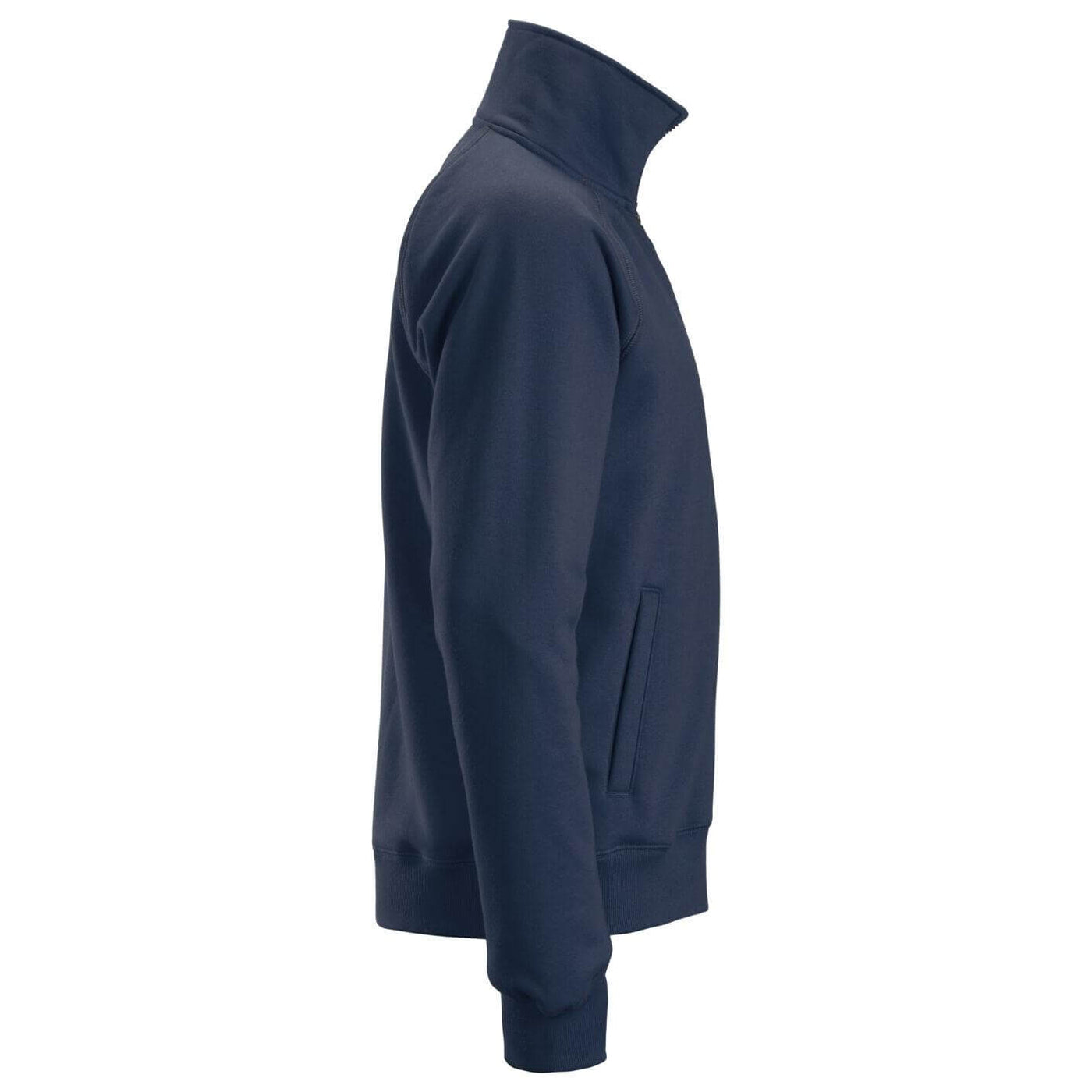 Snickers 2886 AllroundWork Full Zip Sweatshirt Jacket Navy right #colour_navy