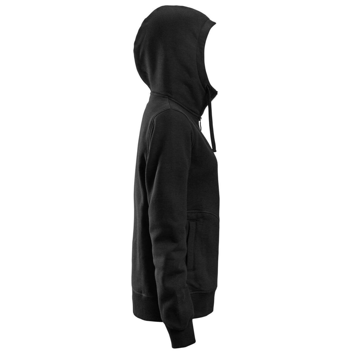 Snickers 2897 AllroundWork Womens Full Zip Hoodie Black right #colour_black