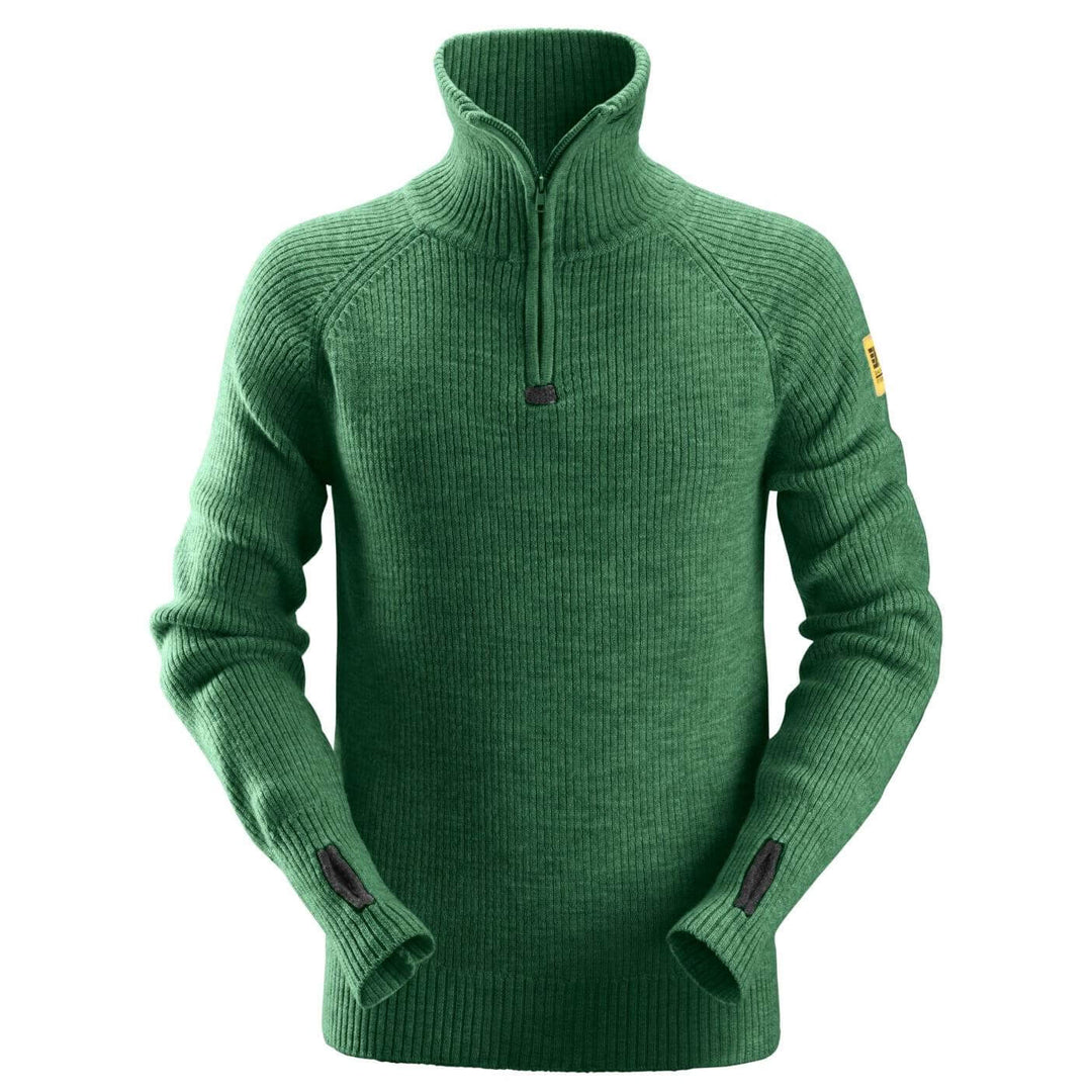 Snickers Sweaters Snickers 2905 AllroundWork Half Zip Wool Sweater