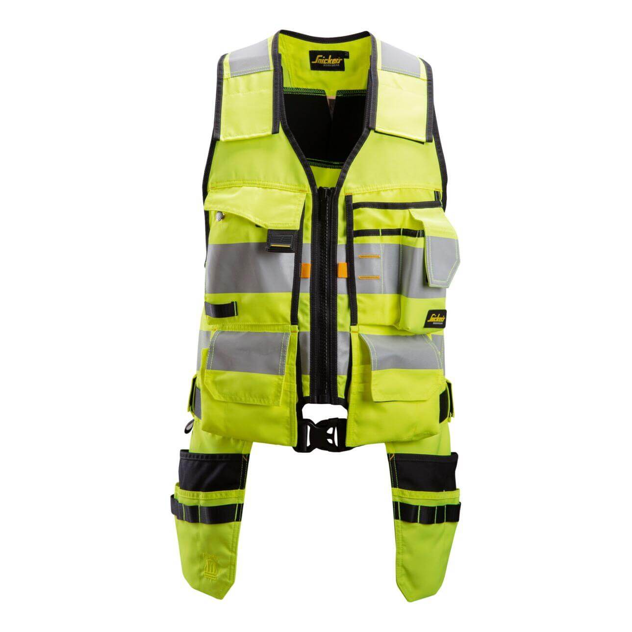 Snickers Hi-vis Work Vest Snickers 4250 Tool Vest Black Large 43