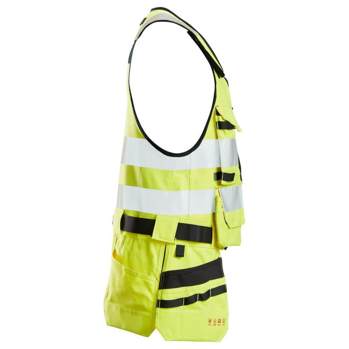 Snickers 4260 ProtecWork Hi Vis Tool Vest Class 1 Hi Vis Yellow right #colour_hi-vis-yellow