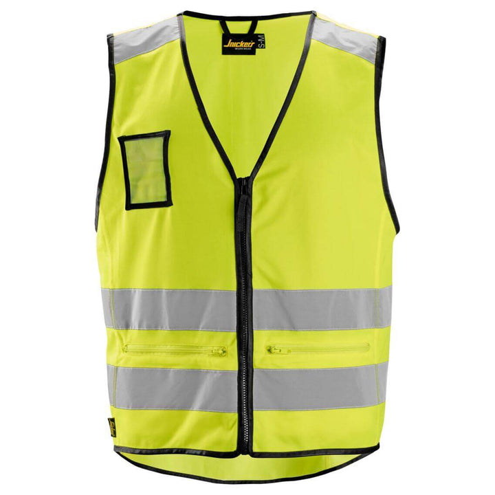 Snickers 4310 Hi Vis Vest Class 2 Hi Vis Yellow Main #colour_hi-vis-yellow