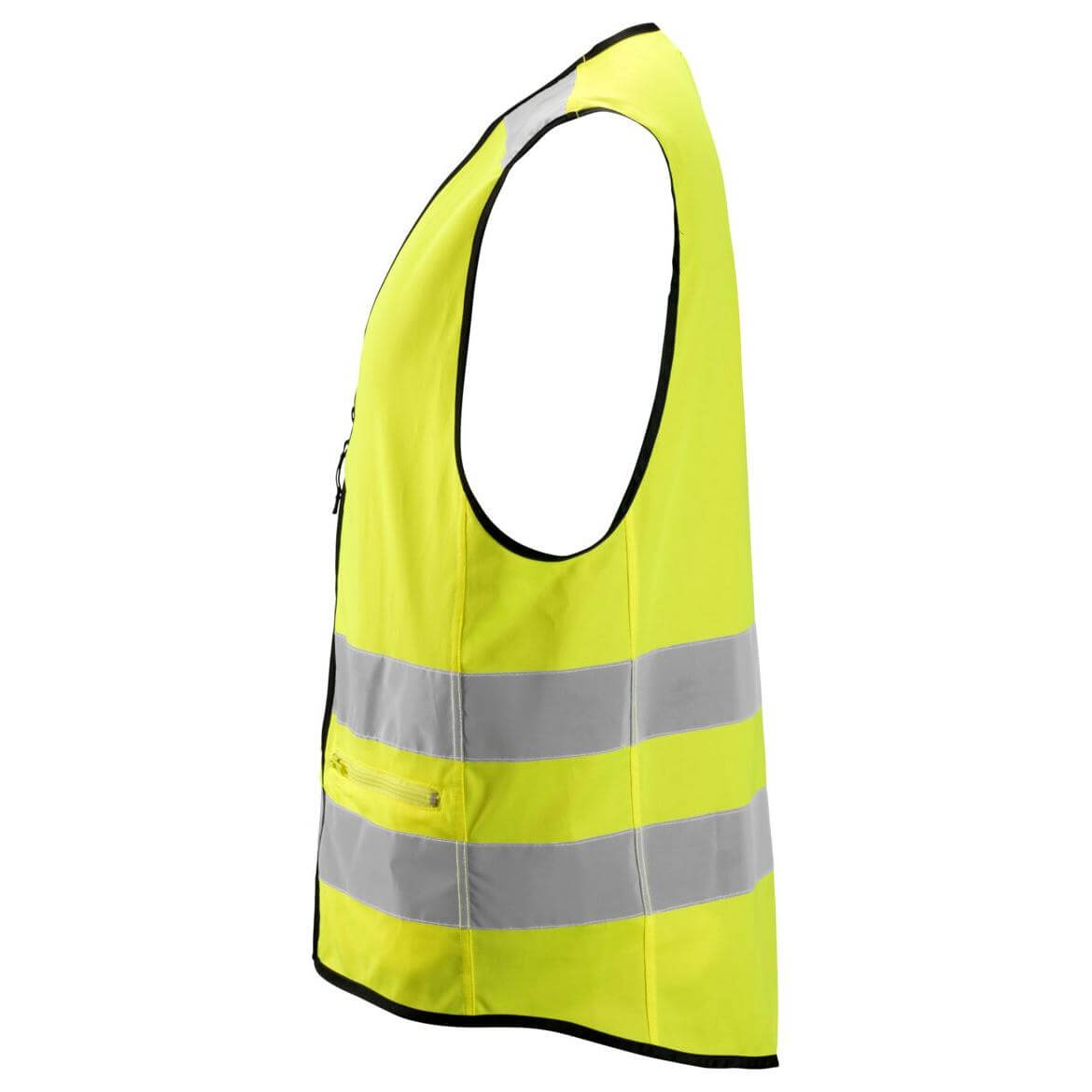 Snickers 4310 Hi Vis Vest Class 2 Hi Vis Yellow left #colour_hi-vis-yellow