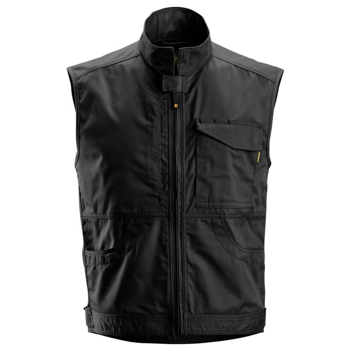 Snickers 4373 Service Vest Black Main #colour_black