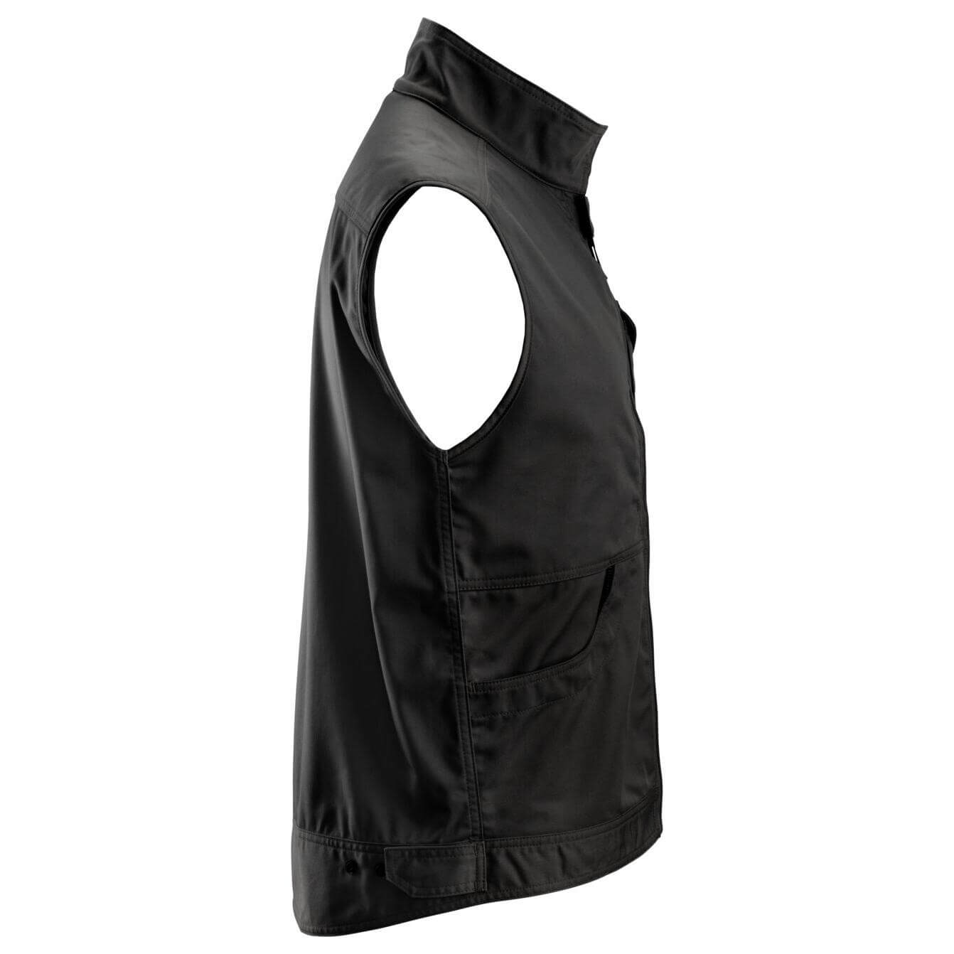 Snickers 4373 Service Vest Black right #colour_black