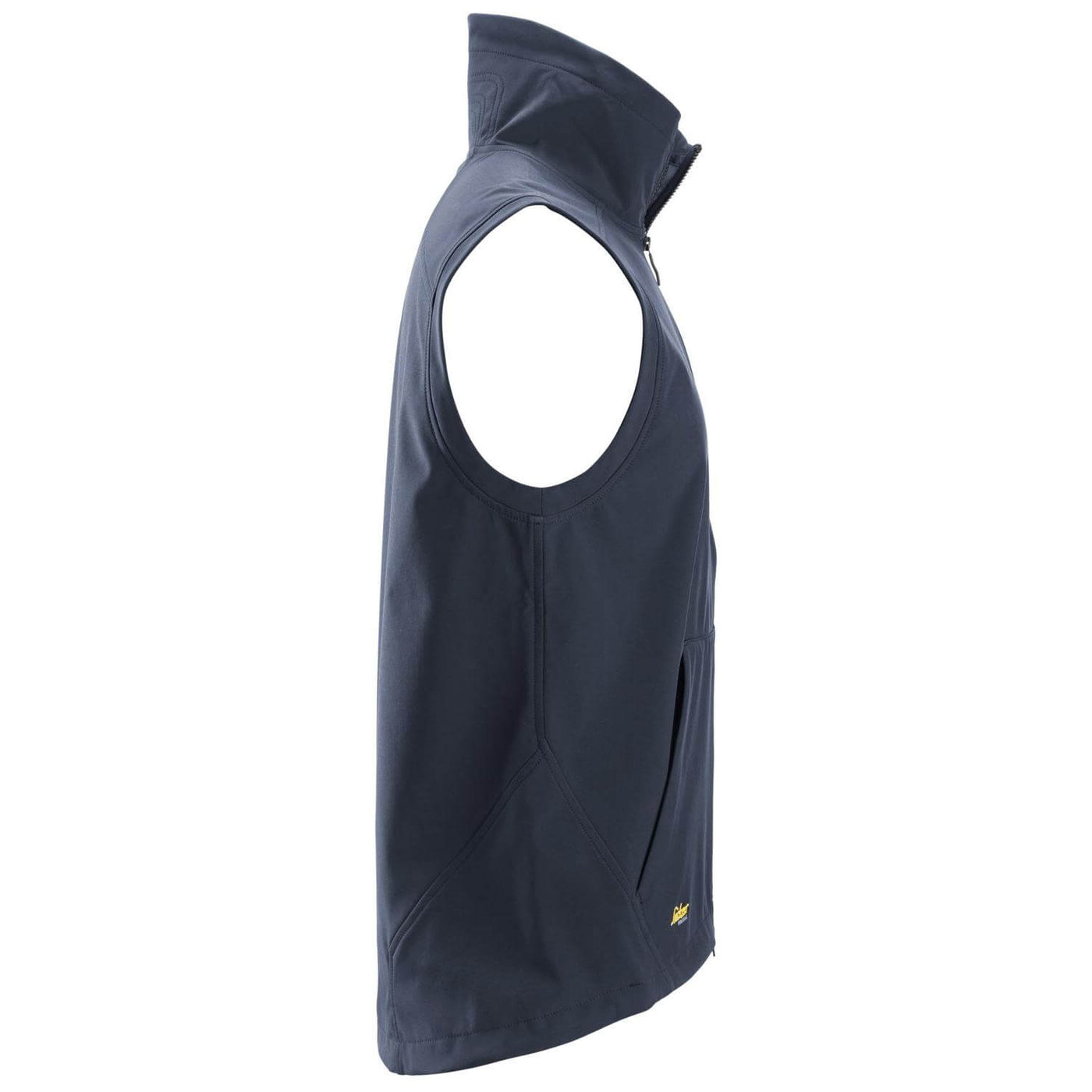 Snickers 4505 AllroundWork Windproof Soft Shell Vest Navy right #colour_navy