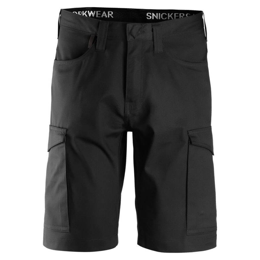 Snickers 6100 Service Shorts Black Main #colour_black