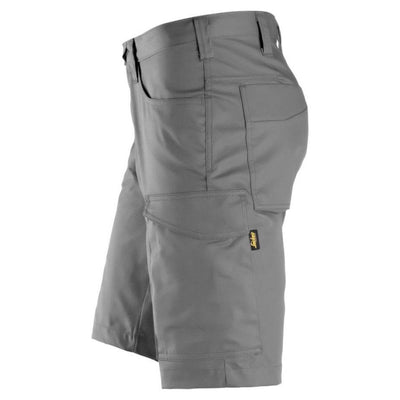 Snickers 6100 Service Shorts Grey left #colour_grey