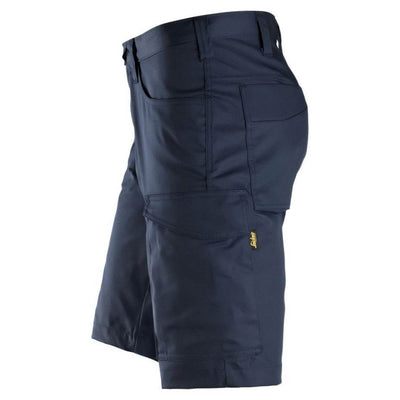 Snickers 6100 Service Shorts Navy left #colour_navy