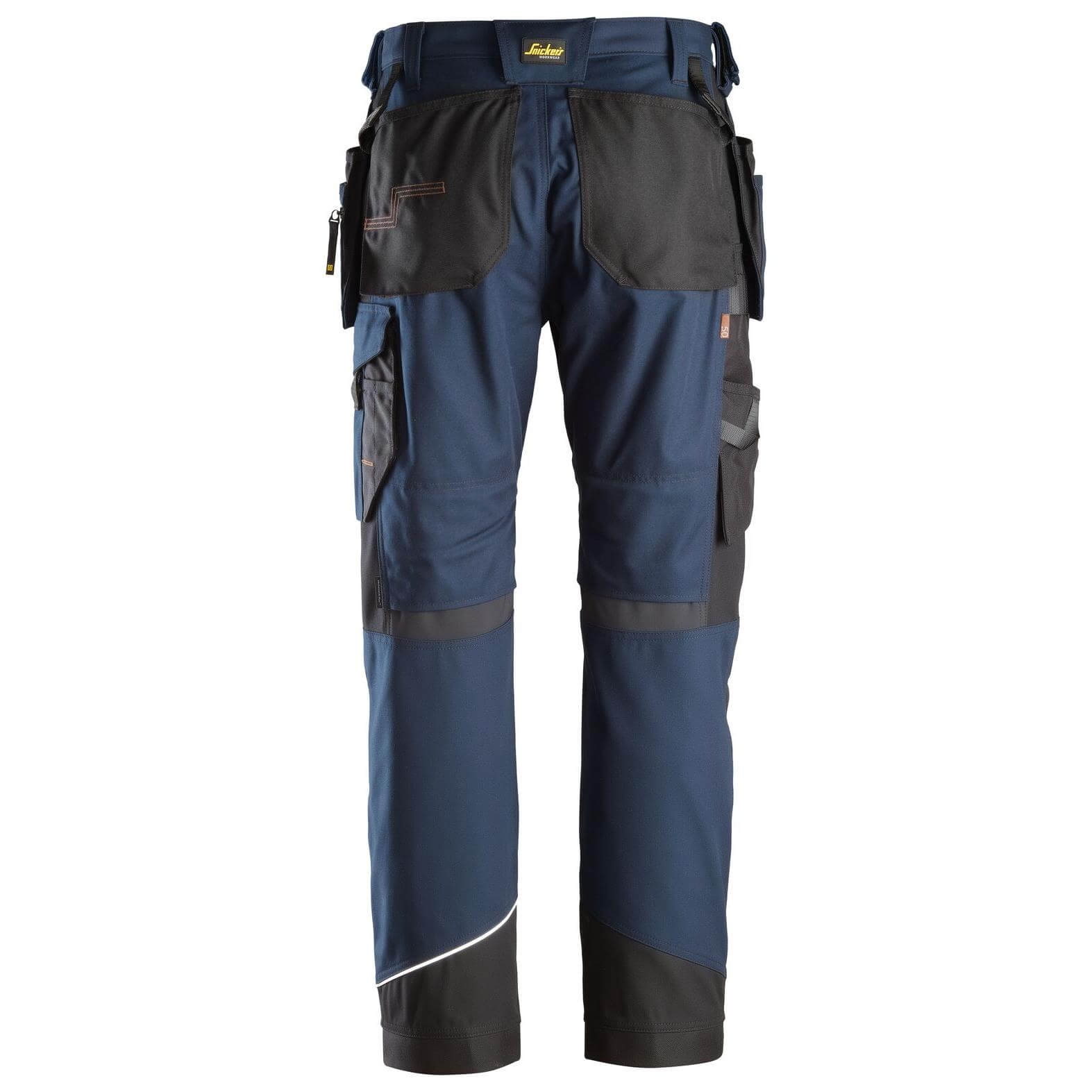 Snickers 6214 Ruffwork Canvas Hard Wearing Work Trousers With Holster