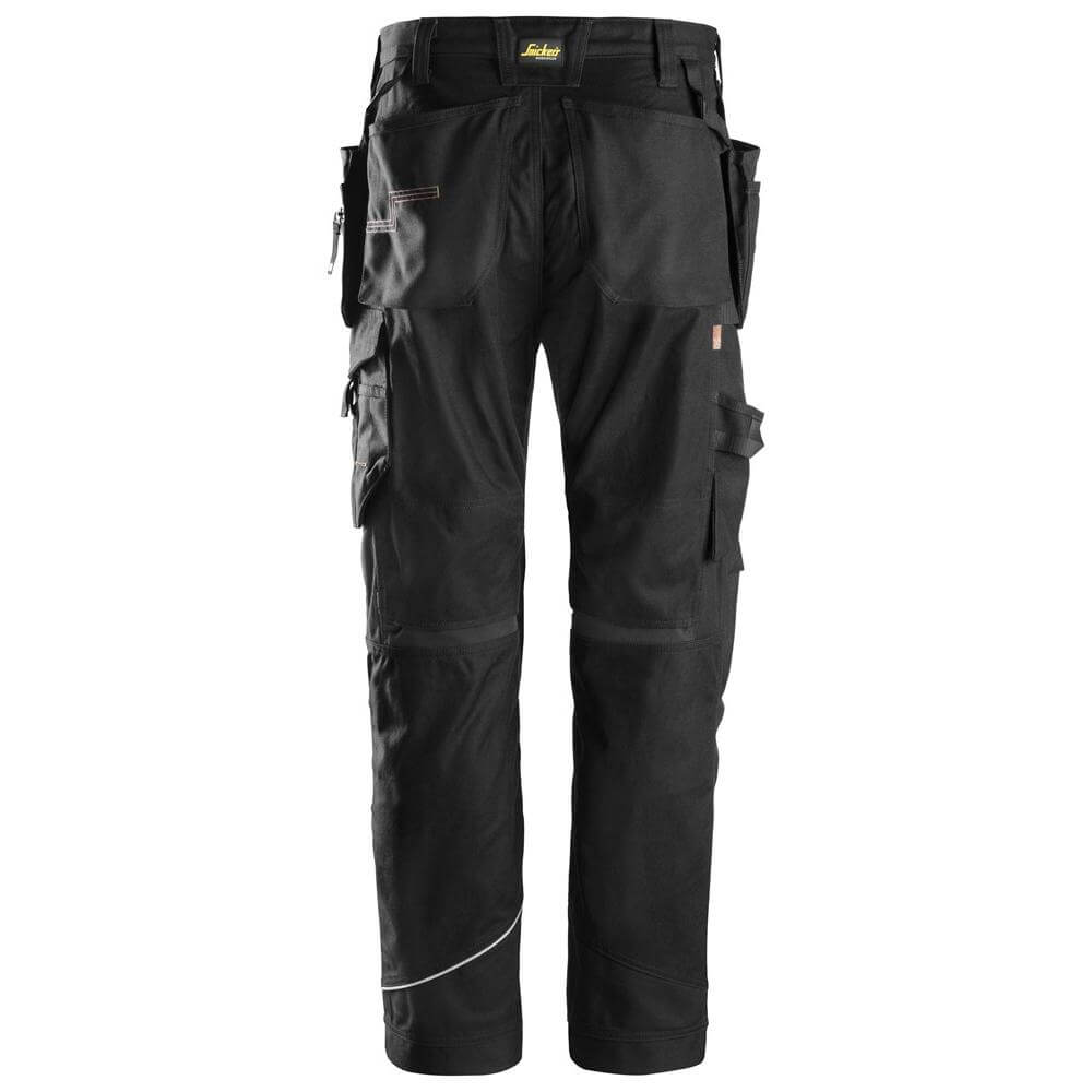 Snickers Workwear - RuffWork, Canvas+ Work Trousers+ Holster Pockets (6214)  | Our new Canvas + work trousers are made for heavy duty work which makes  them perfect for working in rough conditions