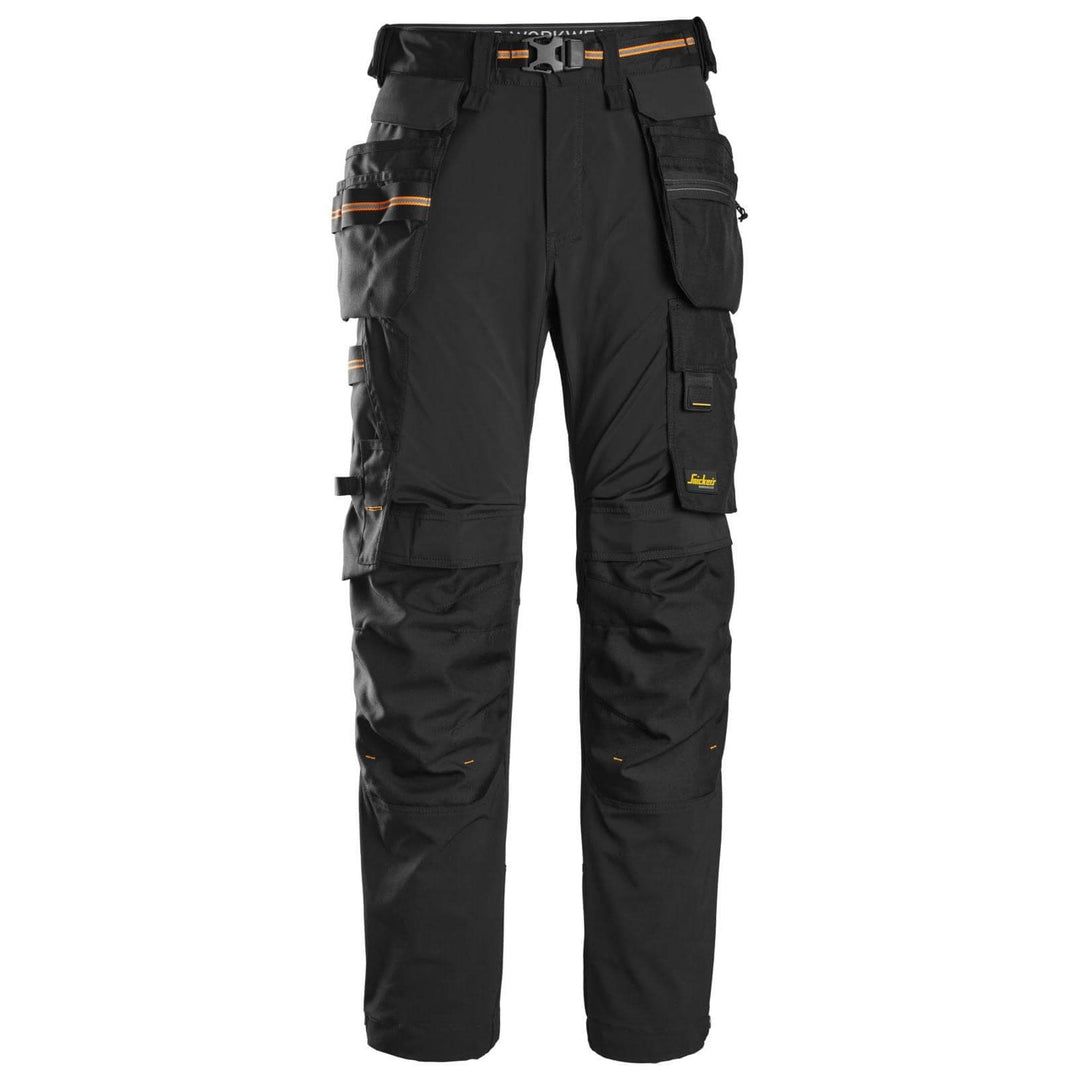 Snickers 6515 AllroundWork GORE Windstopper Ripstop Trousers Black Black Main #colour_black-black