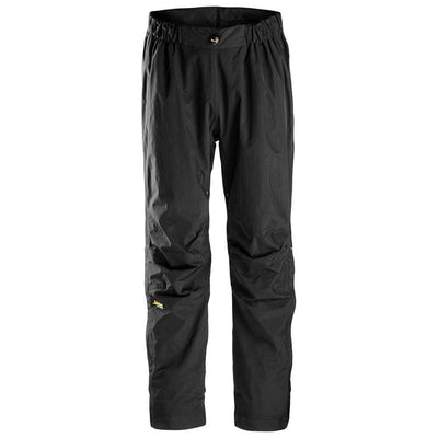 Snickers 6901 AllroundWork Waterproof Shell Over Trousers Black Black Main #colour_black-black