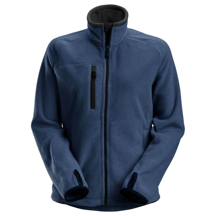 Snickers 8027 AllroundWork Polartec Womens Fleece Jacket Navy Black Main #colour_navy-black