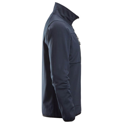 Snickers 8059 AllroundWork Full Zip Fleece Jacket Navy right #colour_navy