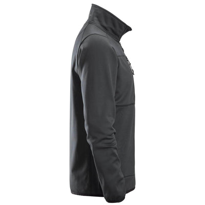 Snickers 8059 AllroundWork Full Zip Fleece Jacket Steel Grey right #colour_steel-grey