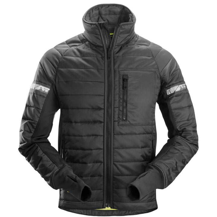 Snickers 8101 AllroundWork 37.5 Moisture Wicking Insulator Jacket Black Black Main #colour_black-black