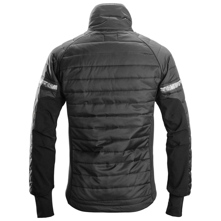 Snickers 8101 AllroundWork 37.5 Moisture Wicking Insulator Jacket Black Black back3126383 #colour_black-black