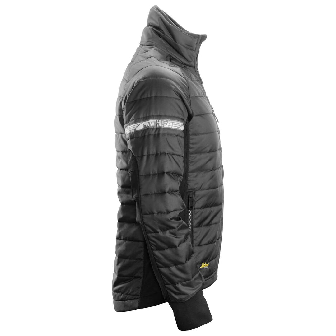 Snickers 8101 AllroundWork 37.5 Moisture Wicking Insulator Jacket Black Black right #colour_black-black