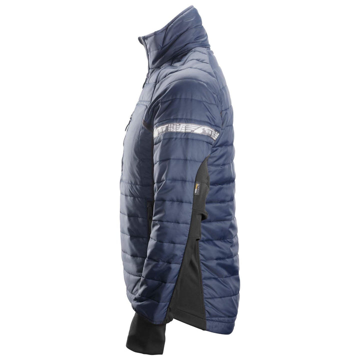 Snickers 8101 AllroundWork 37.5 Moisture Wicking Insulator Jacket Navy Black left #colour_navy-black