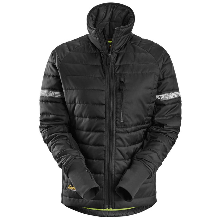 Snickers 8107 AllroundWork Womens 37.5 Moisture Wicking Insulator Jacket Black Black Main #colour_black-black