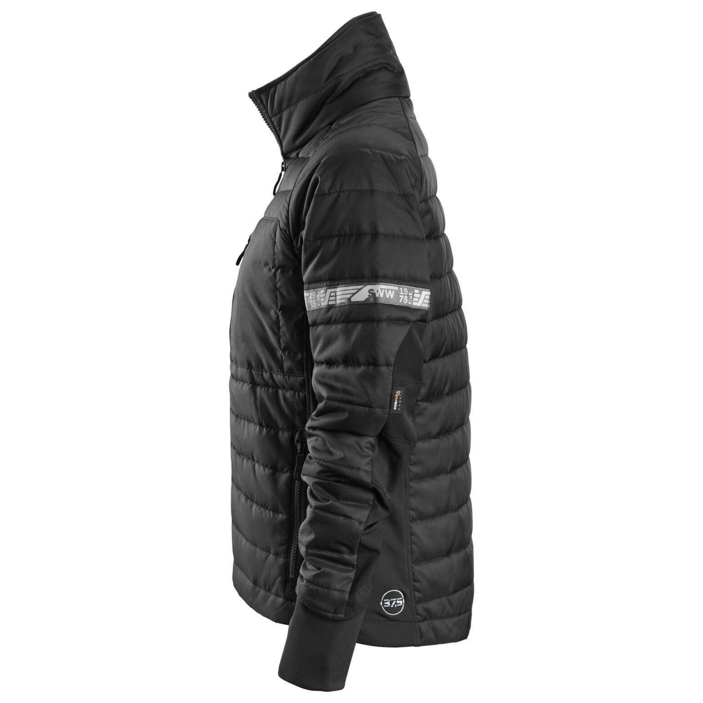 Snickers 8107 AllroundWork Womens 37.5 Moisture Wicking Insulator Jacket Black Black left #colour_black-black