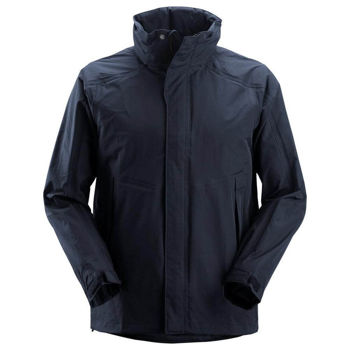 Snickers 8378 Waterproof Jacket and Trousers Rain Set Navy a #colour_navy