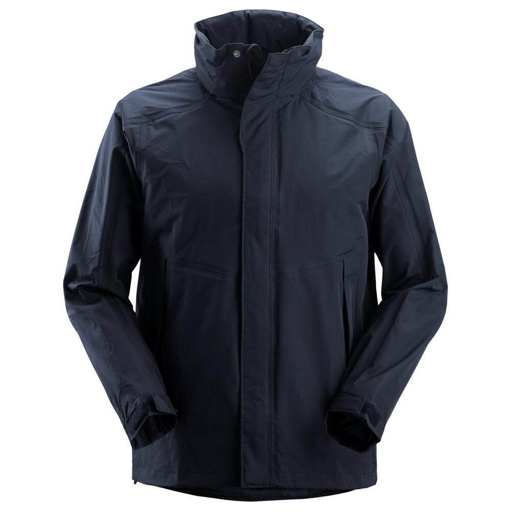 Snickers 8378 Waterproof Jacket and Trousers Rain Set Navy a #colour_navy