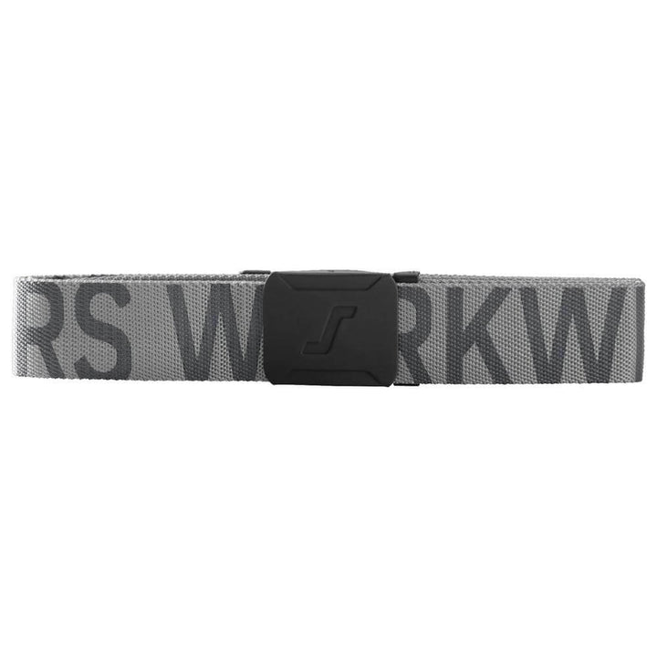 Snickers 9004 Durable Logo Belt Grey Steel Grey Main #colour_grey-steel-grey