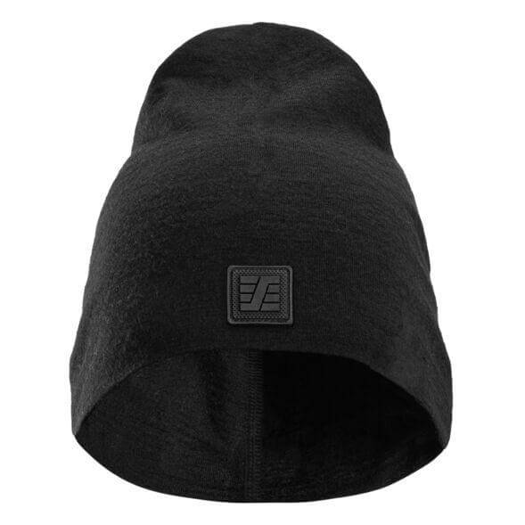 Snickers 9009 Merino Wool Beanie Black Main #colour_black