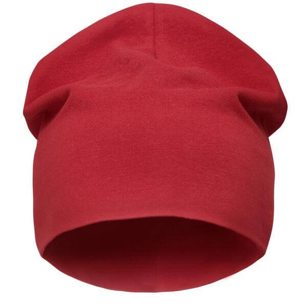 Snickers 9014 AllroundWork Cotton Beanie Chili Red Main #colour_chili-red