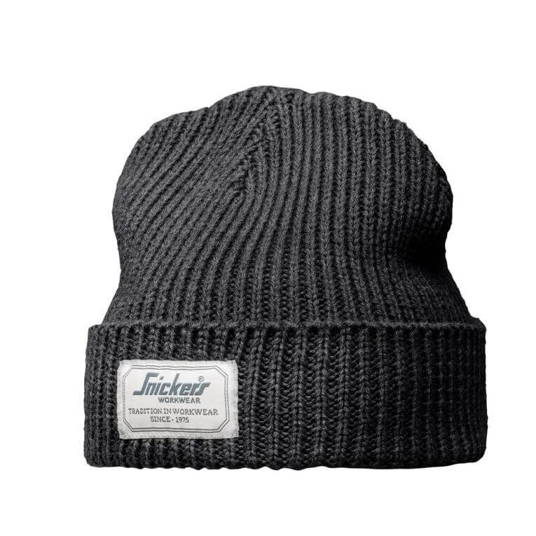 Snickers 9023 AllroundWork Fisherman Beanie Anthracite Melange Main #colour_anthracite-melange