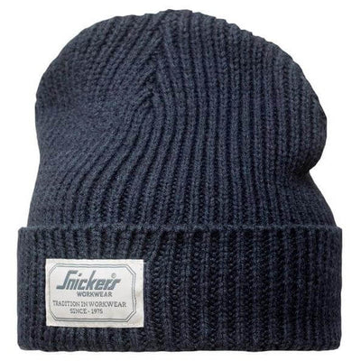 Snickers 9023 AllroundWork Fisherman Beanie Navy Main #colour_navy