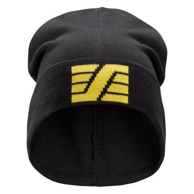 Snickers 9035 S Beanie Black Yellow Main #colour_black-yellow