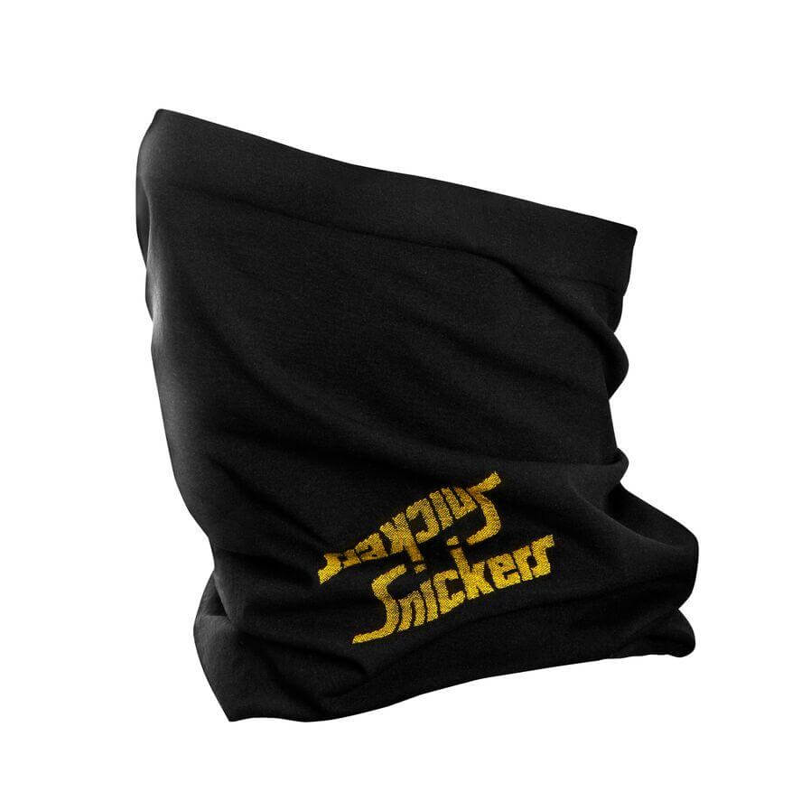 Snickers 9054 FlexiWork Seamless Multifunctional Headwear Black Main #colour_black