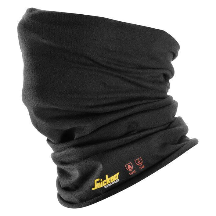 Snickers 9069 ProtecWork Flame Retardant Headwear Black Main #colour_black