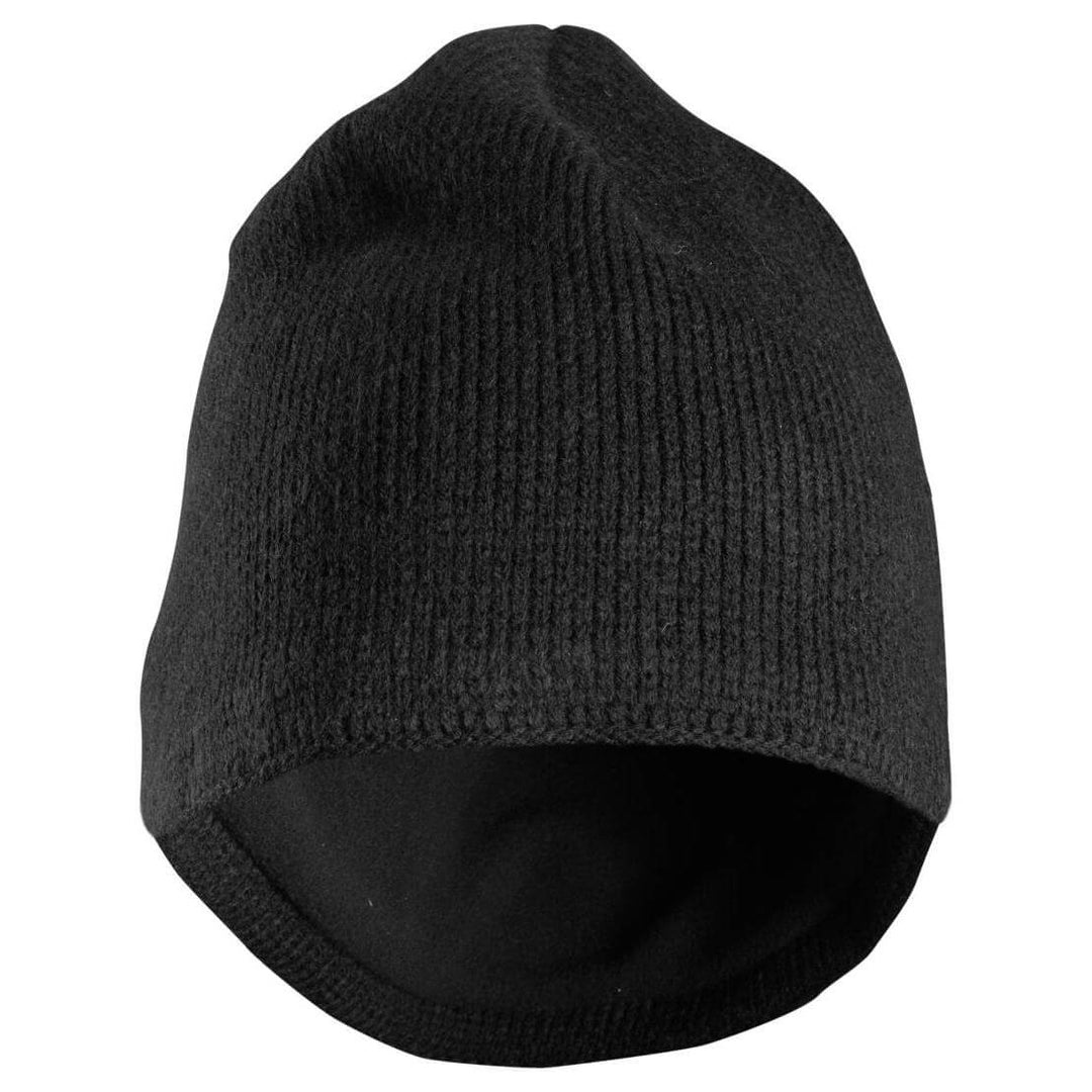 Snickers 9084 Logo Beanie Black Main #colour_black