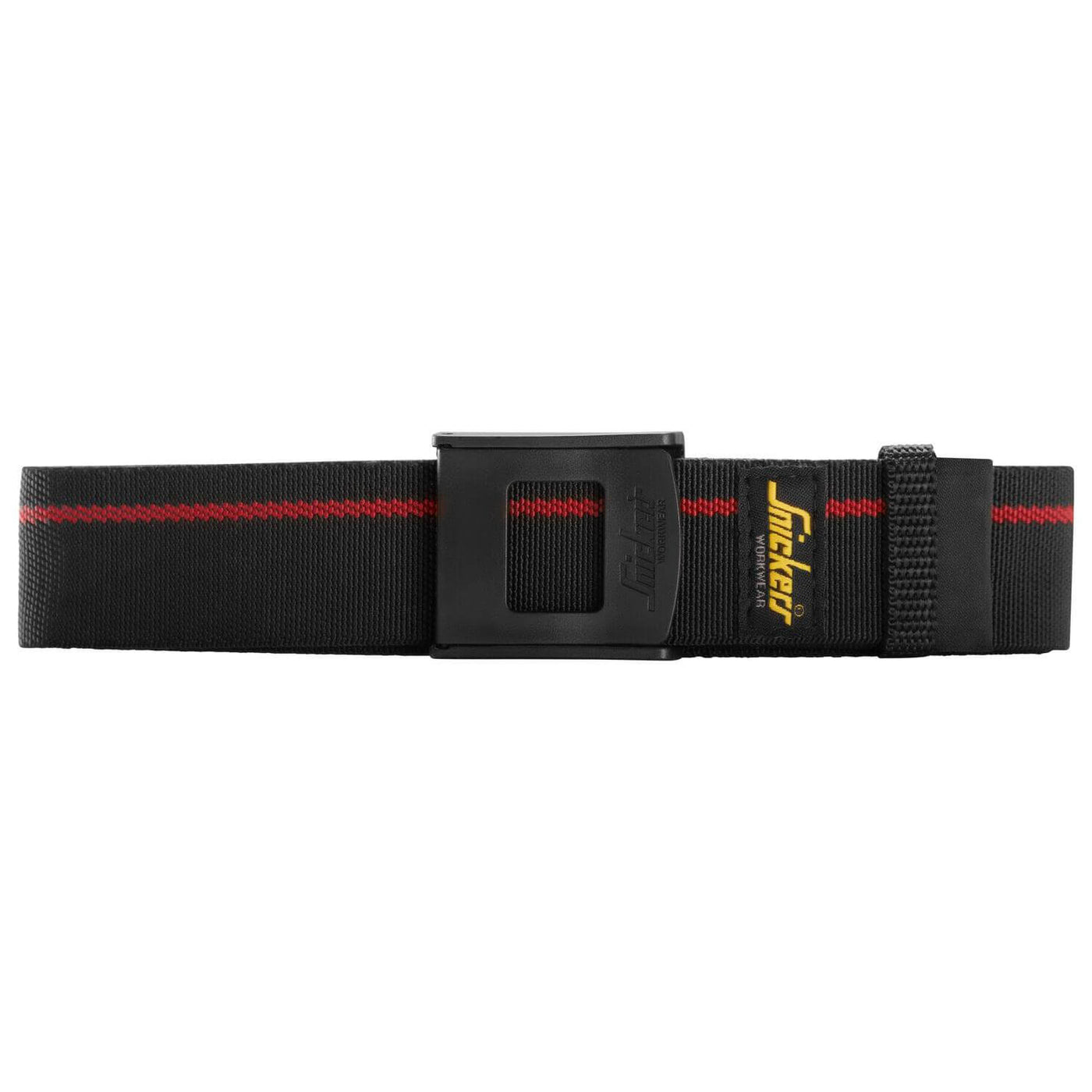 Snickers 9161 ProtecWork Flame Retardant Belt Black Chili Red Main #colour_black-chili-red