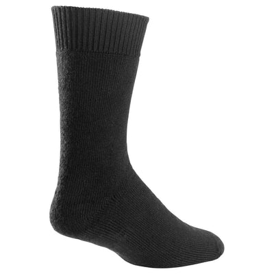 Snickers 9264 ProtecWork FR Heavy Wool Insulated Socks Black back #colour_black