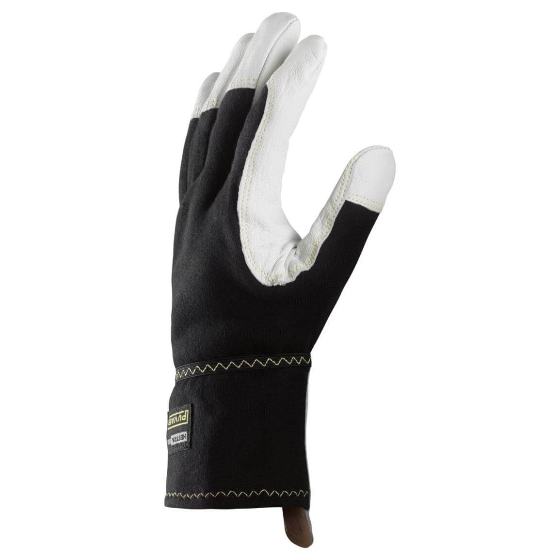 Snickers 9360 ProtecWork Flame Retardant and Arc Protection Gloves White Black right #colour_white-black