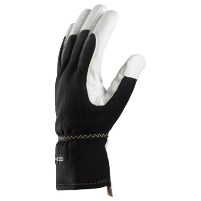 Snickers 9361 ProtecWork Insulated Flame Retardant and Arc Protection Gloves White Black right #colour_white-black