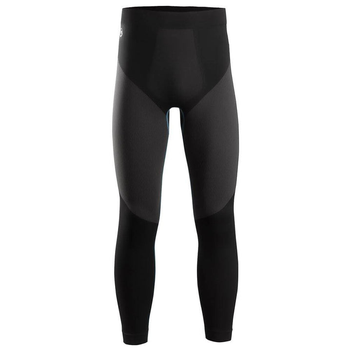 Snickers 9409 LiteWork Seamless 37.5 Moisture Wicking Base Layer Leggings Black Grey Main #colour_black-grey