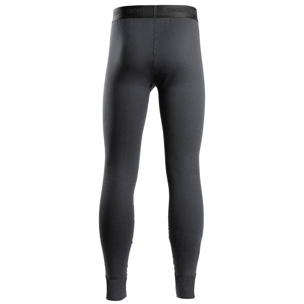 Snickers 9444 AllroundWork Shirt and Long John Pants Winter Insulating Base Layer Set Steel Grey 2back 