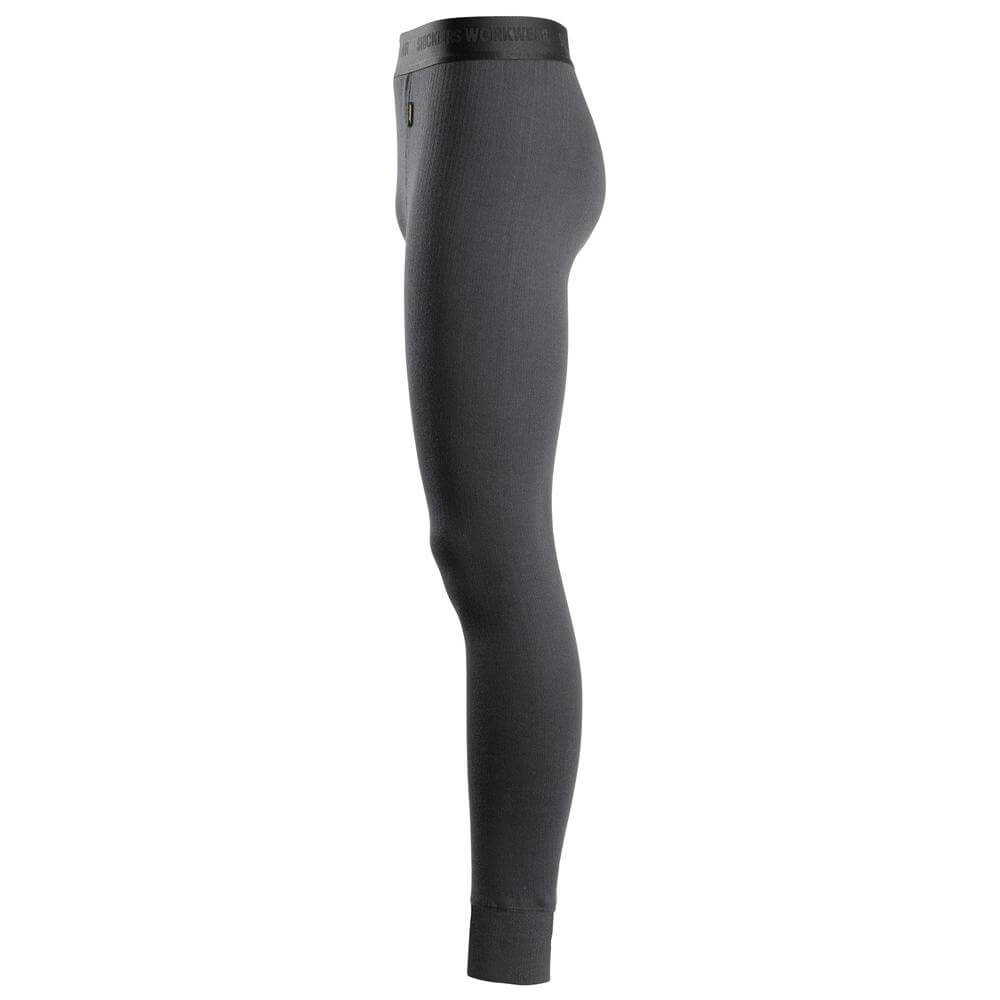 Snickers 9444 AllroundWork Shirt and Long John Pants Winter Insulating Base Layer Set Steel Grey 2left 
