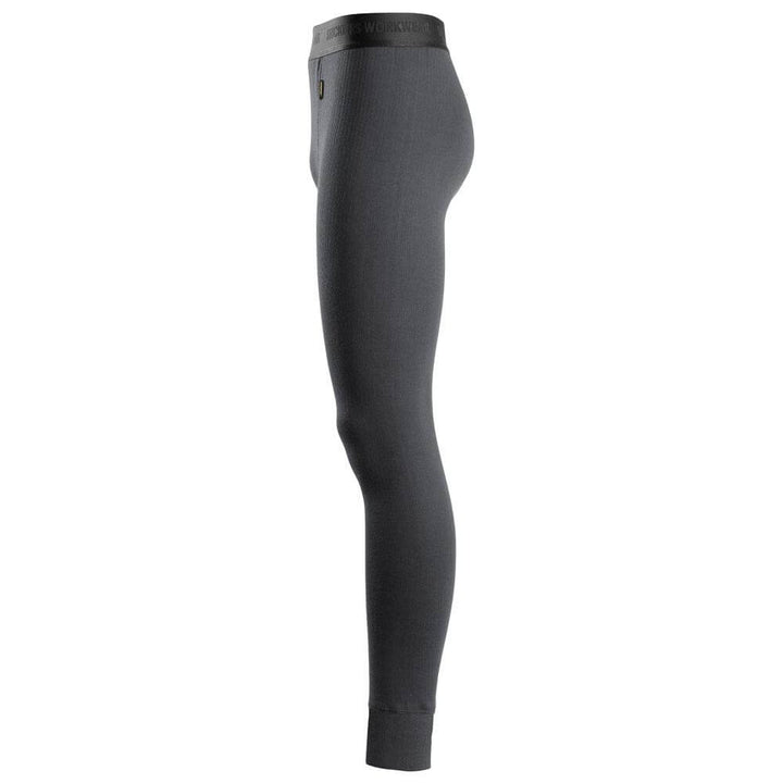 Snickers 9444 AllroundWork Shirt and Long John Pants Winter Insulating Base Layer Set Steel Grey 2left 